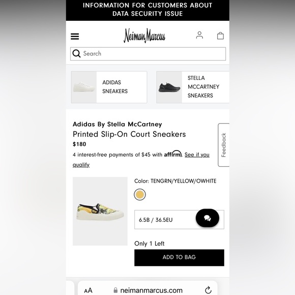 Addidas by Stella McCartney Slipon sneaker in great condition, sold out online - Picture 11 of 14